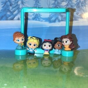 Set of 5 Disney Princesses mini Squishables